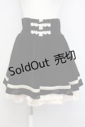 axes femme POETIQUE / ライン入りハイウエストスカート  黒 T-25-01-22-030-AX-SK-AS-ZT