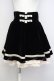 画像1: axes femme POETIQUE / ライン入りハイウエストスカート  黒 T-25-01-22-030-AX-SK-AS-ZT (1)