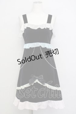 画像1: MILK / リリ・ドールDress  ブラック×シャーベット T-25-01-22-019-ML-OP-SZ-ZT016