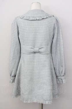画像2: pium / ドーリーフリルツイードコート  グレー T-25-01-24-016-LO-CO-SA-ZT-C028