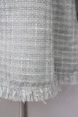 画像3: 【SALE】pium / ドーリーフリルツイードコート  グレー T-25-01-24-016-LO-CO-SA-ZTC028 (3)