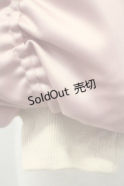 画像6: pium / 編み上げサテンブルゾン  ピンクD黒 T-25-01-24-017-LO-JA-SA-ZT076