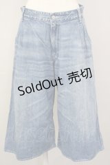 RNA / デニムクロップドワイドパンツ M ライトブルー T-25-01-24-020-PU-PA-SA-ZT076
