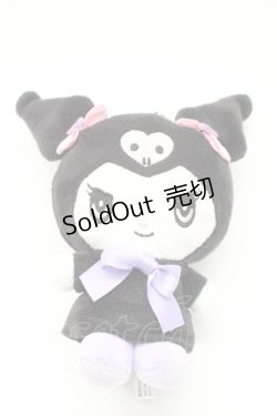 画像1: サンリオ / クロミぬいぐるみボールチェーン  黒 T-25-01-24-031-EL-ZA-SA-ZT305