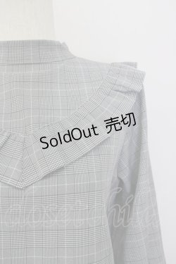 画像4: LOLITAその他(お買取対象外) / グレンチェックハイネックブラウス  グレーチェック T-25-01-24-005-LO-BL-SA-ZT390
