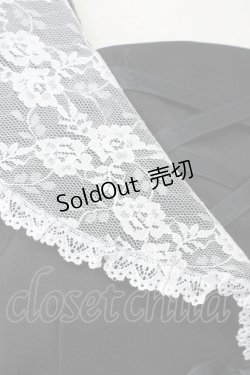 画像4: Rojita / 衿レースWベルトワンピース  黒 T-25-01-24-013-LO-OP-SA-ZT330