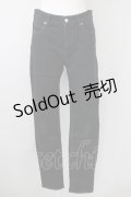 RNA / ブラックデニムパンツ M ブラックデニム T-25-01-26-024-PU-PA-SA-ZT192