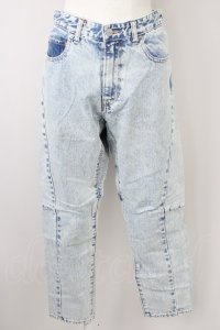 RNA / ケミカルウォッシュデニムパンツ M ライトブルー T-25-01-26-025-PU-PA-SA-ZT192