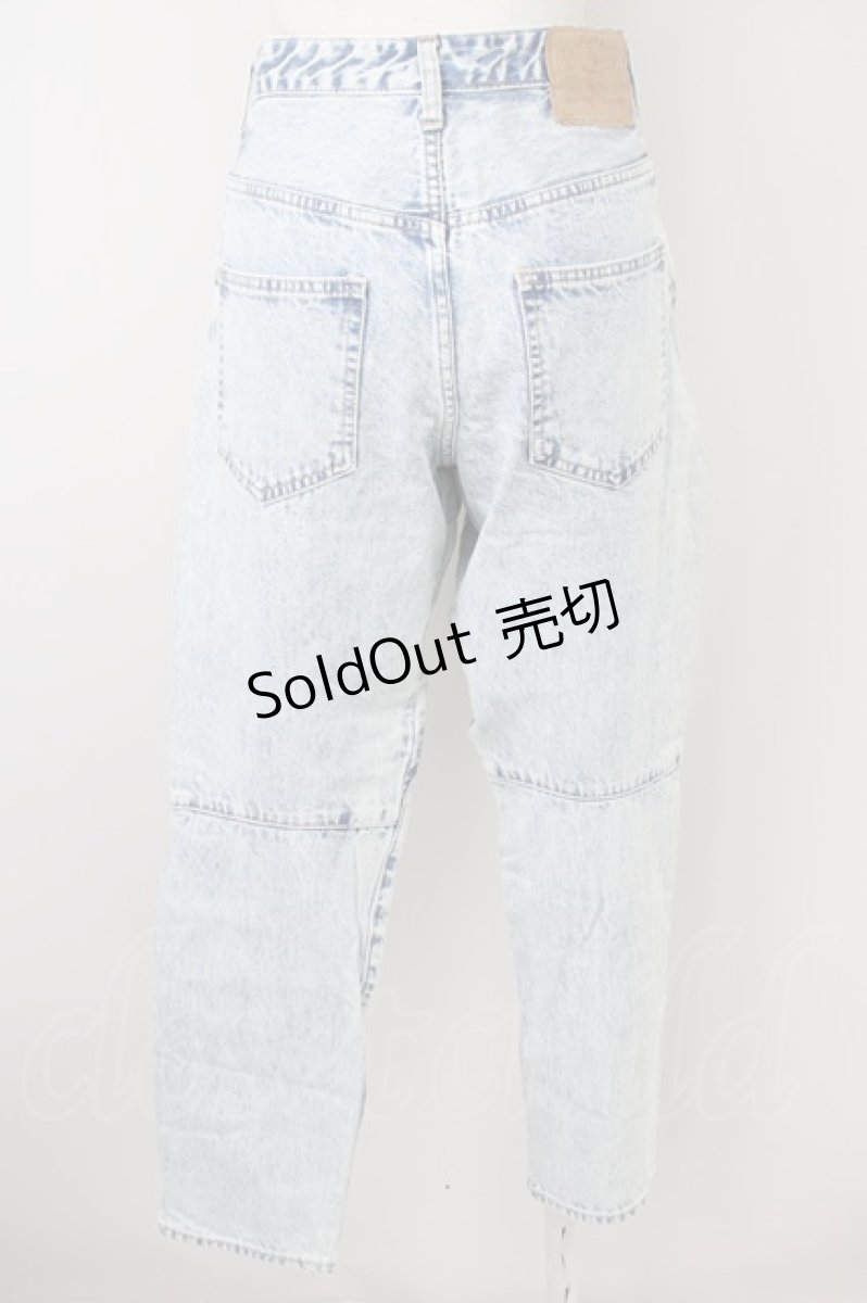 画像2: 【SALE】RNA / ケミカルウォッシュデニムパンツ M ライトブルー T-25-01-26-025-PU-PA-SA-ZT192 (2)