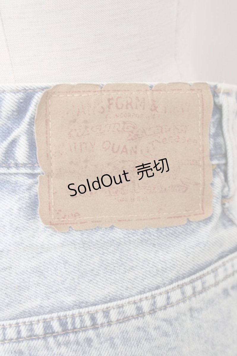 画像3: 【SALE】RNA / ケミカルウォッシュデニムパンツ M ライトブルー T-25-01-26-025-PU-PA-SA-ZT192 (3)