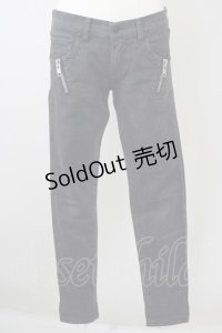 RNA / ポケットZIPスリムパンツ M ブラックデニム T-25-01-26-027-PU-PA-SA-ZT382