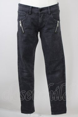 画像1: RNA / ポケットZIPスリムパンツ M ブラックデニム T-25-01-26-027-PU-PA-SA-ZT382