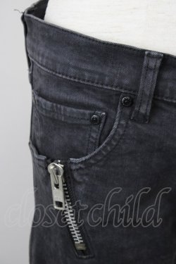 画像3: RNA / ポケットZIPスリムパンツ M ブラックデニム T-25-01-26-027-PU-PA-SA-ZT382