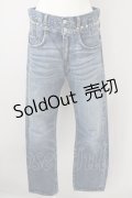 【SALE】RNA / スタッズ付デニムパンツ S ライトブルー T-25-01-26-029-PU-PA-SA-ZT119