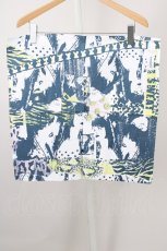 画像1: 【SALE】RNA / バンダナ  ホワイト×グリーン T-25-01-26-030-PU-ZA-SA-ZT305 (1)