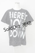RNA / HERE'S LOW DOWN ptシャツ L ブラック T-25-01-26-013-PU-TS-SA-ZT045