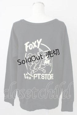 画像2: RNA / FOXY’S PAINT STORE スウェット M ブラック T-25-01-26-015-PU-TO-SA-ZT045