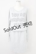 RNA / スウェットワンピース M グレー T-25-01-26-019-PU-OP-SA-ZT081