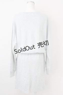 画像2: RNA / スウェットワンピース M グレー T-25-01-26-019-PU-OP-SA-ZT081