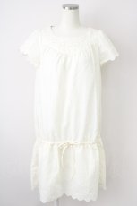 画像1: 【SALE】WORLD WIDE LOVE！(Rydia) / スカルレースワンピース 1 アイボリー T-25-01-29-001-PU-OP-SA-ZT312 (1)
