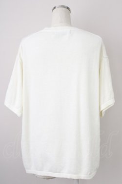 画像2: RNA / ポケット付き半袖ニット M アイボリー T-25-01-29-003-PU-TO-SA-ZT312