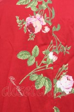 画像3: PINK HOUSE / 薔薇柄コートワンピース  レッド T-25-01-29-023-LO-CO-SA-ZT261 (3)