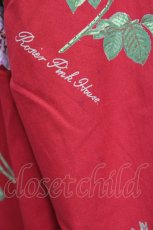 画像7: PINK HOUSE / 薔薇柄コートワンピース  レッド T-25-01-29-023-LO-CO-SA-ZT261 (7)