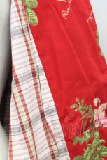 画像10: PINK HOUSE / 薔薇柄コートワンピース  レッド T-25-01-29-023-LO-CO-SA-ZT261 (10)