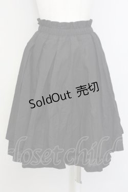 画像2: 【SALE】PEACE NOW / ギャザースカート M ブラック T-25-01-29-031-PU-SK-SA-ZT148