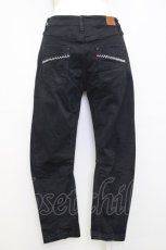 画像2: 【SALE】RNA / ジグザグストレッチカーブシームスリム  ブラック T-25-01-29-034-PU-PA-SA-ZT148 (2)