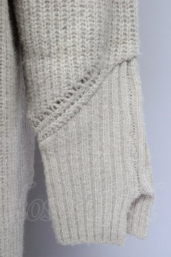 画像3: RNA / BIGカラーニットカーディガン M ベージュ T-25-01-29-008-PU-CO-SA-ZT109