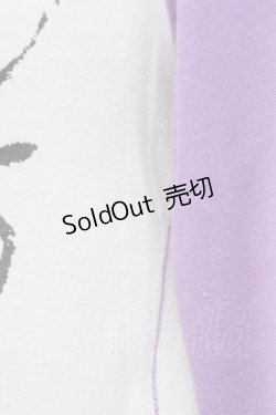 画像3: WORLD WIDE LOVE!(Rydia) / リップptラグランTシャツ 1 パープル T-25-01-29-010-PU-TS-SA-ZT109