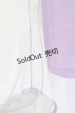 画像4: WORLD WIDE LOVE!(Rydia) / リップptラグランTシャツ 1 パープル T-25-01-29-010-PU-TS-SA-ZT109