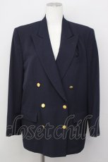 画像1: 【SALE】INGEBORG / ダブルボタンジャケット  ネイビー T-25-01-31-021-LO-JA-SA-ZT243 (1)