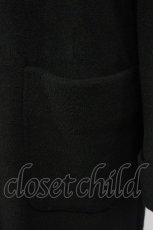 画像4: 【SALE】INGEBORG / 毛皮襟付きコート  ブラック T-25-01-31-024-LO-CO-SA-ZTC041 (4)