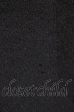 画像7: 【SALE】INGEBORG / 毛皮襟付きコート  ブラック T-25-01-31-024-LO-CO-SA-ZTC041 (7)