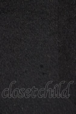 画像7: INGEBORG / 毛皮襟付きコート  ブラック T-25-01-31-024-LO-CO-SA-ZT-C041