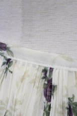 画像3: 【SALE】KETTY / 薔薇ptアコーディオンプリーツスカート M アイボリー T-25-01-31-025-EL-SK-SA-ZT079 (3)