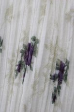 画像4: 【SALE】KETTY / 薔薇ptアコーディオンプリーツスカート M アイボリー T-25-01-31-025-EL-SK-SA-ZT079 (4)