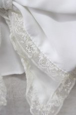 画像6: 【SALE】PINK HOUSE / レース切替&ピンタックノーカラー袖無ブラウス  アイボリー T-25-01-31-003-LO-BL-SA-ZT375 (6)