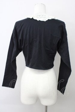 画像2: KETTY / レース襟ショートボレロ M ブラック T-25-01-31-011-EL-TO-SA-ZT374