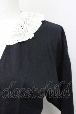 画像3: KETTY / レース襟ショートボレロ M ブラック T-25-01-31-011-EL-TO-SA-ZT374