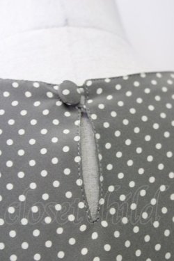 画像3: INGEBORG / ドット柄セットアップ  グレー T-25-01-31-013-LO-JA-SA-ZT374