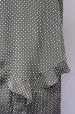 画像5: 【SALE】INGEBORG / ドット柄セットアップ  グレー T-25-01-31-013-LO-JA-SA-ZT374 (5)