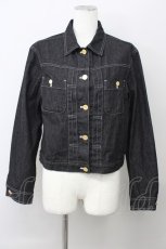 画像1: 【SALE】INGEBORG / デニムジャケット  ブラックデニム T-25-01-31-015-LO-JA-SA-ZT393 (1)