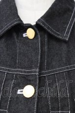 画像5: 【SALE】INGEBORG / デニムジャケット  ブラックデニム T-25-01-31-015-LO-JA-SA-ZT393 (5)