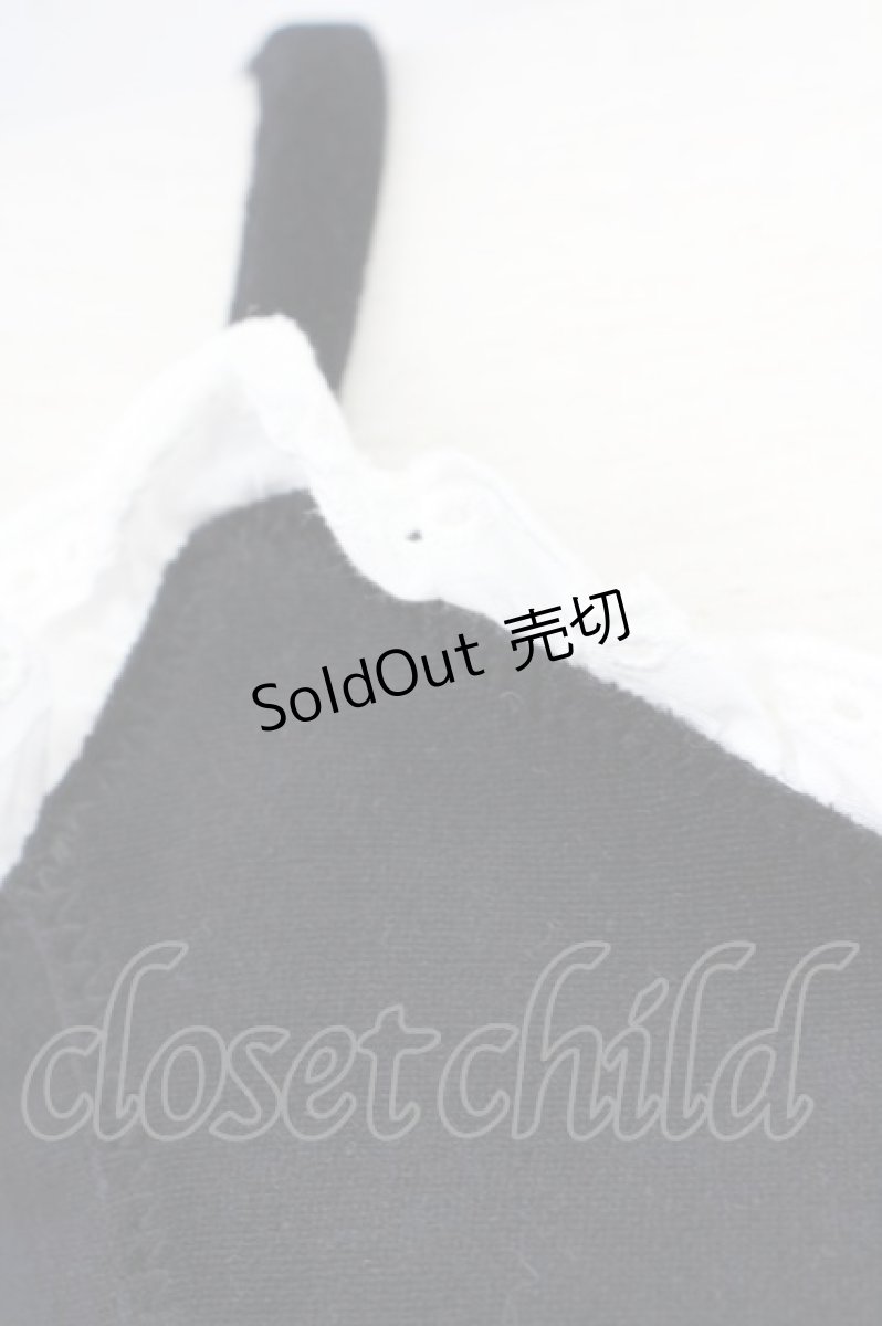 画像4: 【SALE】Katie / SWEET ROMANCE camisole one-piece  黒 T-25-02-01-022-LO-OP-SZ-ZT241 (4)