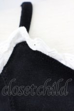 画像4: 【SALE】Katie / SWEET ROMANCE camisole one-piece  黒 T-25-02-01-022-LO-OP-SZ-ZT241 (4)