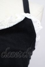 画像5: 【SALE】Katie / SWEET ROMANCE camisole one-piece  黒 T-25-02-01-022-LO-OP-SZ-ZT241 (5)