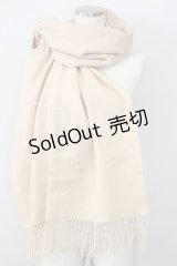 Jane Marple / Anniversary cakesストール  ベージュ T-25-02-01-027-JM-ZA-SZ-ZT-K009